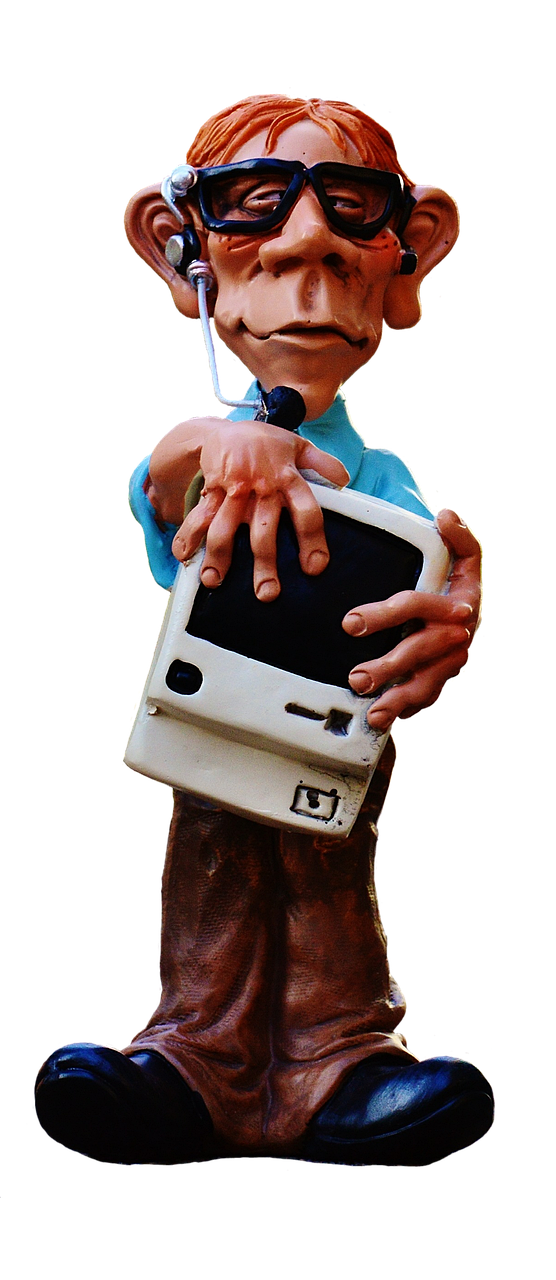 nerd, computer, figure, computer specialist, repair, hotline, help, pc, isolated, exemption, cut out, cutting out, nerd, nerd, nerd, nerd, nerd, hotline